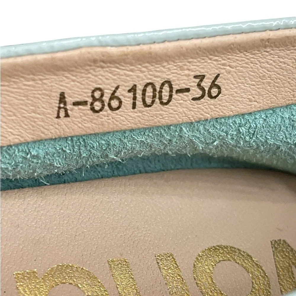 Wonders‎ Ballet Flat In Lack Akua memory gel size 36(6)